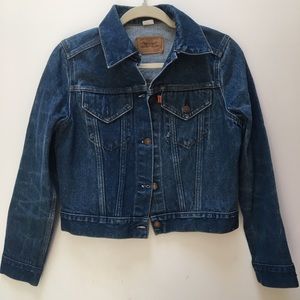 Levi’s vintage orange tag denim jacket